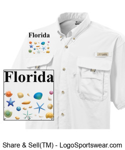 Florida Sea Shells Design Zoom